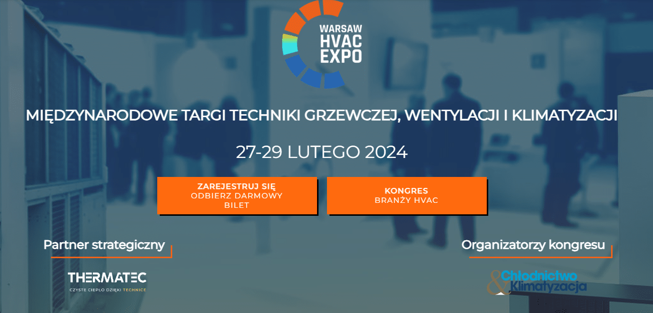 Targi Warsaw HVAC Expo – odbierz darmowy bilet!